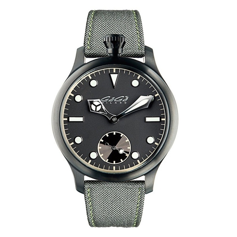 GaG Milano Watch Classic Steel Black PVD 8042.01