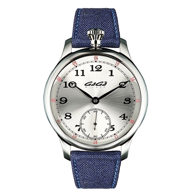 GaG Milano Watch Classic Steel Blue 8040.01