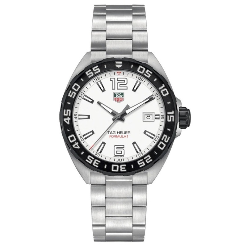 Tag Heuer Formula 1 Men’s White Watch WAZ1111.BA0875