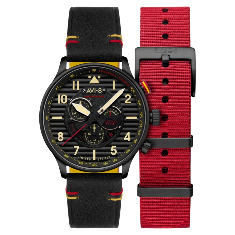 AVI-8 Flyboy Spirit Of Tuskegee watch AV-4109-01