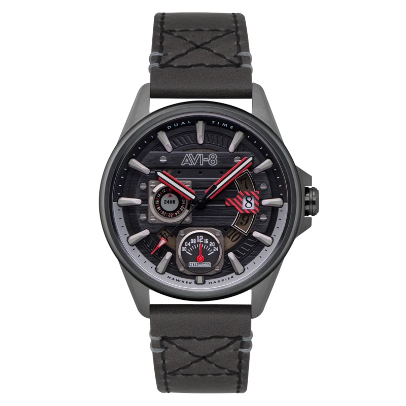 AVI-8 Hawker Harrier Farley Black Men’s Watch AV-4098-04