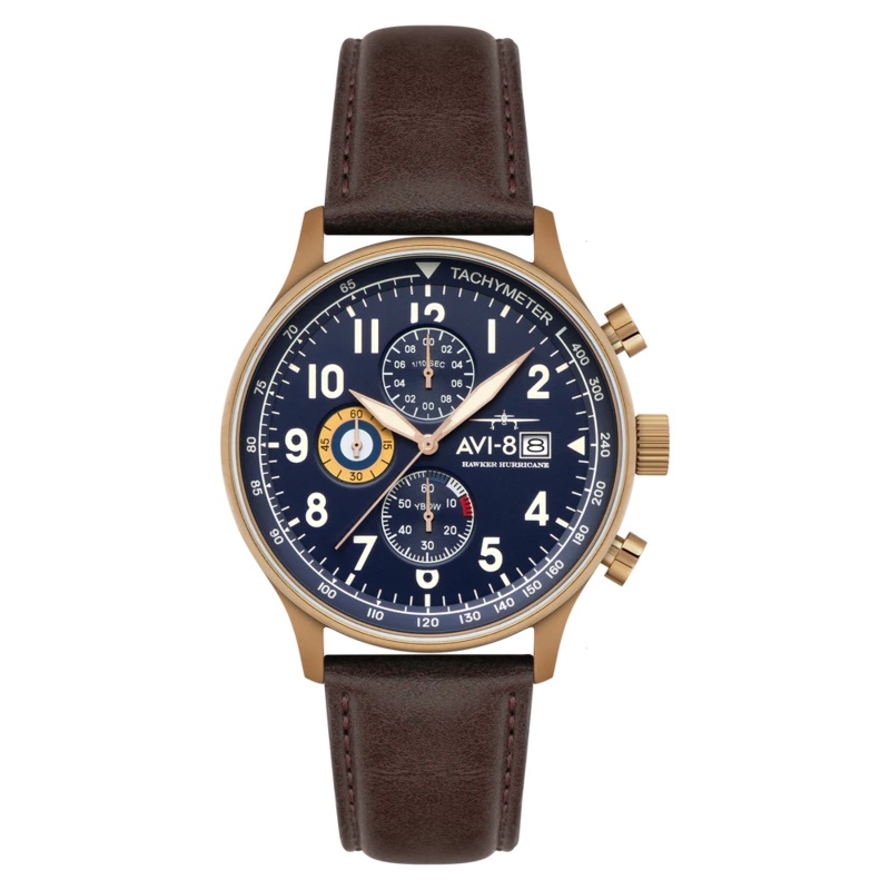 AVI-8 Hawker Hurricane Rose Gold Watch AV-4011-0O