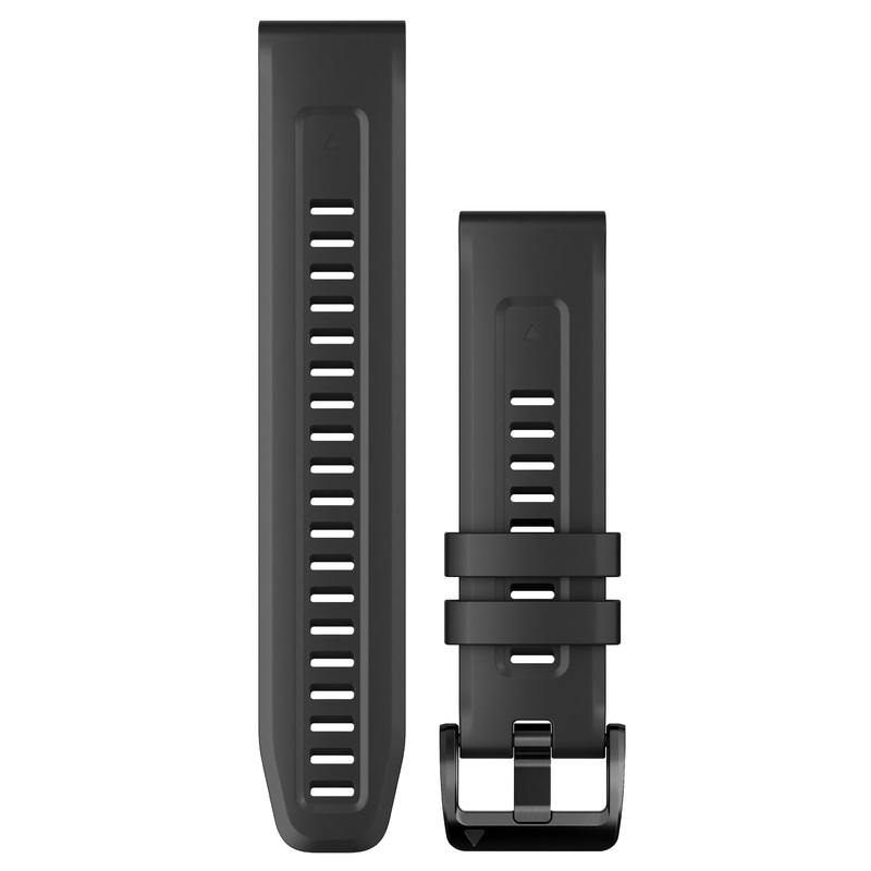 Garmin QuickFit 22 Watch Bands Black Silicone 010-13111-00