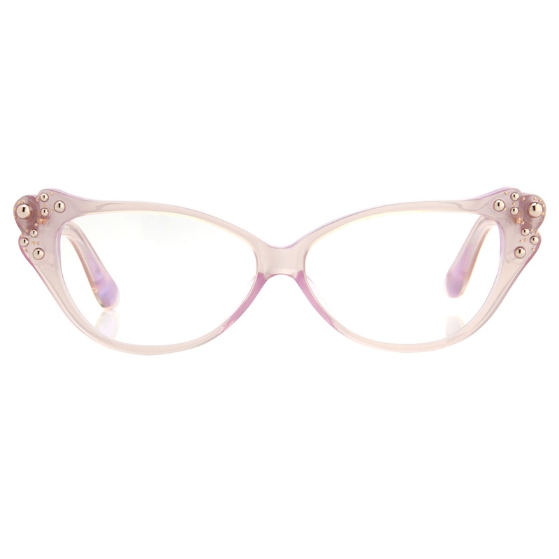 Agent Provocateur Ladies Cat Eye Clear Eyeglasses AP55C10OPT