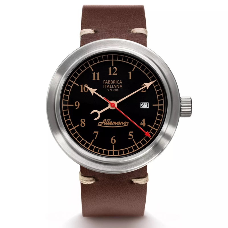 Allemano Day A 1919 Men’s Black Watch DAY-A-1919-NP-PB