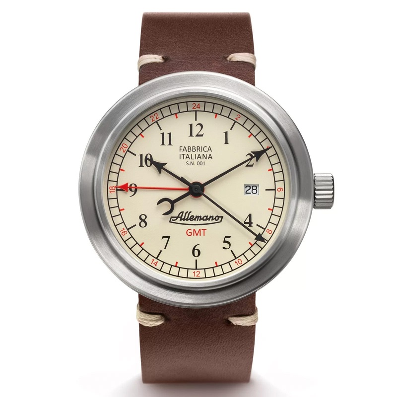 Allemano GMT A 1919 Men’s White Watch GMT-A-1919-SP-PW
