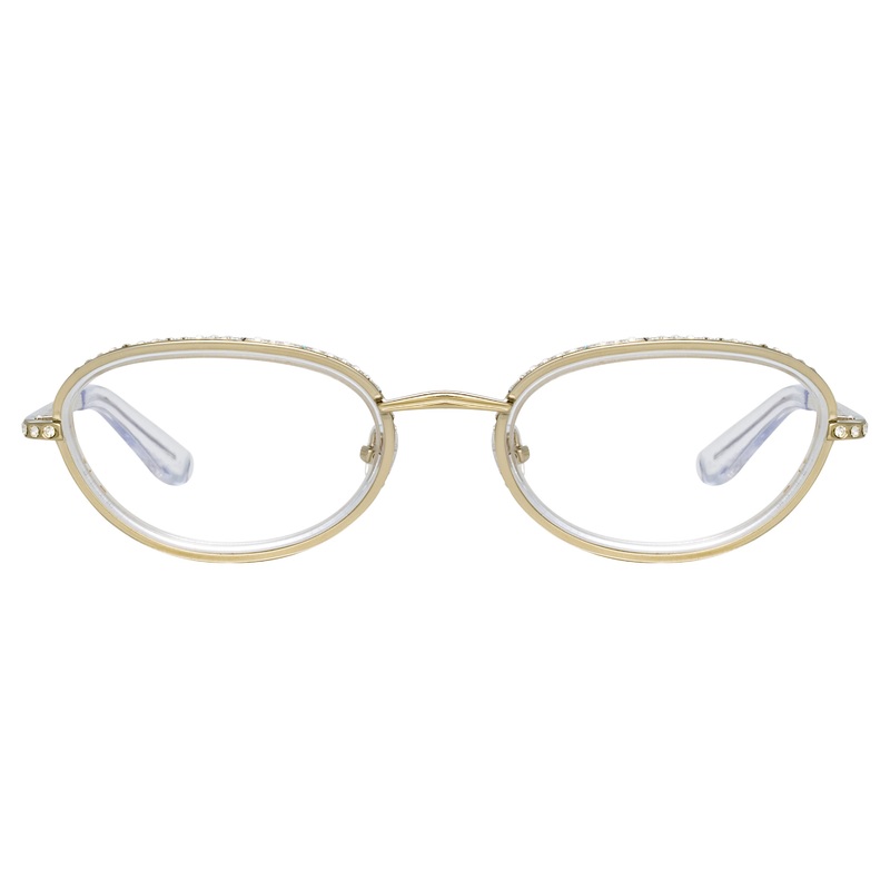Area Nyc Ladies Oval Clear Eyeglasses AREA1C4OPT