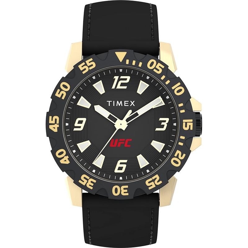 Timex UFC Street Champ 42mm Silicone Strap Watch TW2V84400