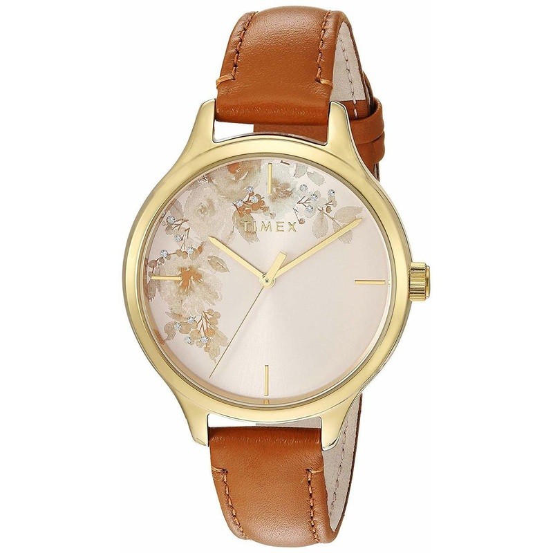 Timex Womens Crystal Bloom Swarovski Accent 36Mm Watch Tw2R66900