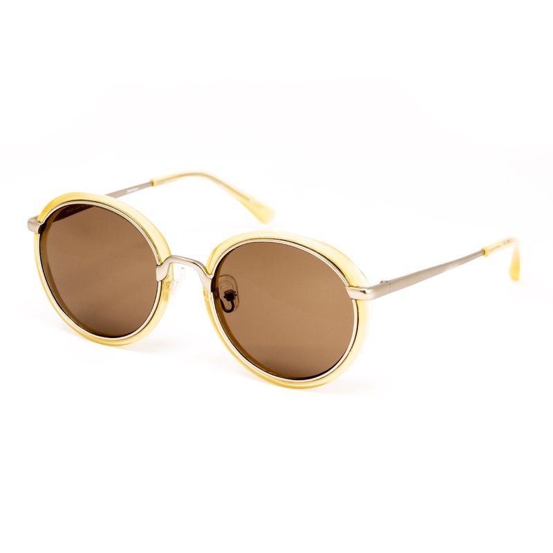 Dries Van Noten x Linda Farrow Yellow Sunglasses DVN78C11SUN