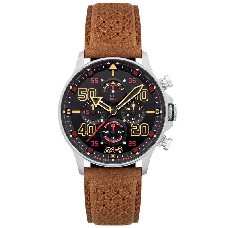 AVI-8 Johnson Hawker Typhoon RB396 Sheila Chronograph Watch AV-4093-02