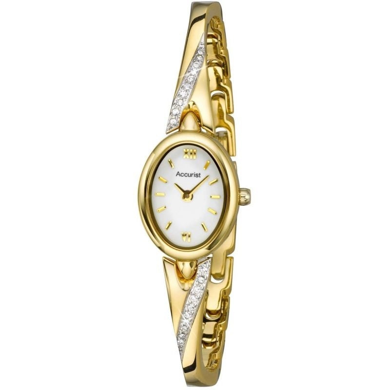 Accurist LB1646W Ladies Gold London Dress Watch