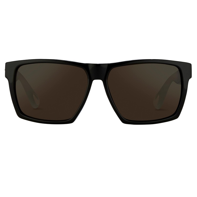 Ann Demeulemeester Men’s Sunglasses Angular Black and Grey AD37C1SUN