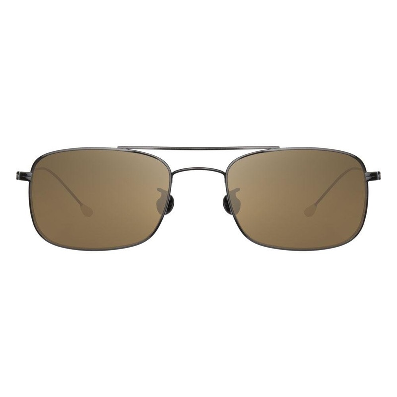 Ann Demeulemeester Men’s Sunglasses Black Titanium and Bronze AD46C4SUN