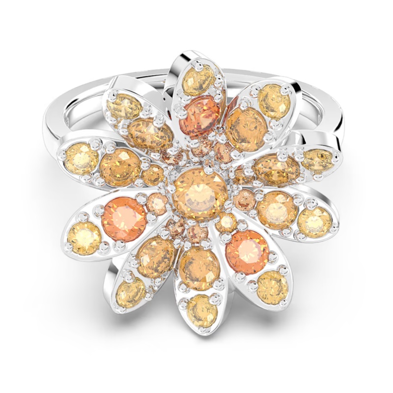 Swarovski Eternal Flower Ring Multicoloured
