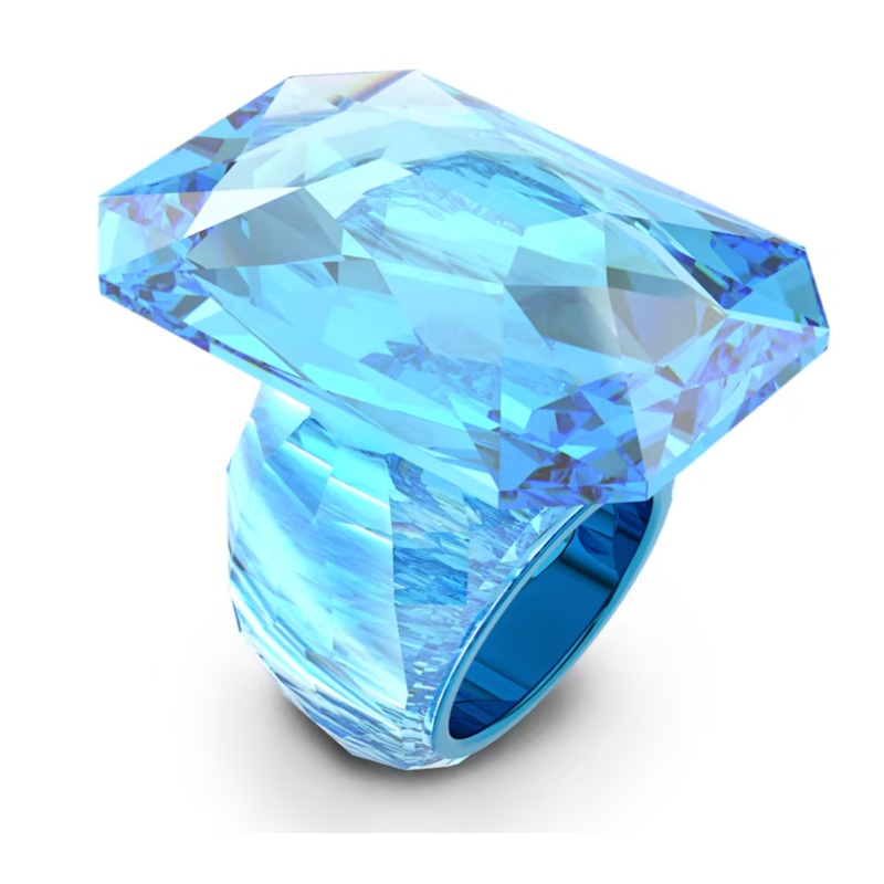 Swarovski Lucent Cocktail Ring Aqua 5607355