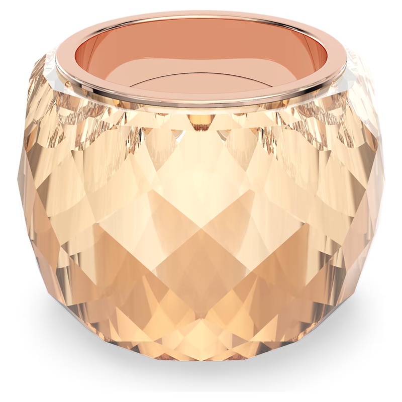 Swarovski Nirvana Ring Gold Tone Rose Gold-Tone Finish