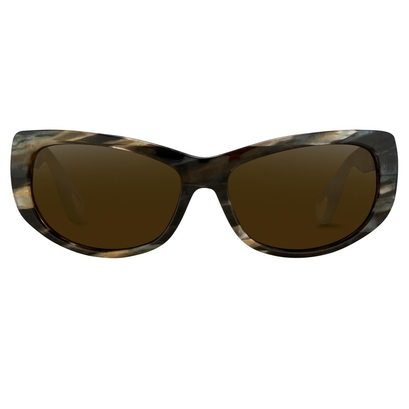 Ann Demeulemeester Ladies Sunglasses Cat Eye Tortoise Shell and Brown AD29C3SUN