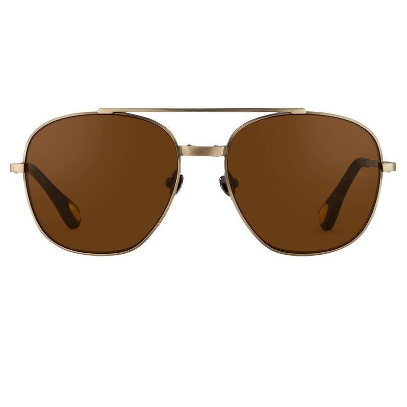Ann Demeulemeester Men’s Sunglasses  Brown AD12C3SUN