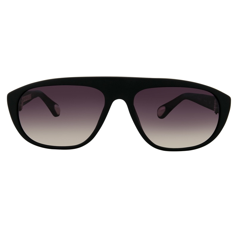 Ann Demeulemeester Men’s Sunglasses Flat Top Matte Black and Grey AD1C9SUN