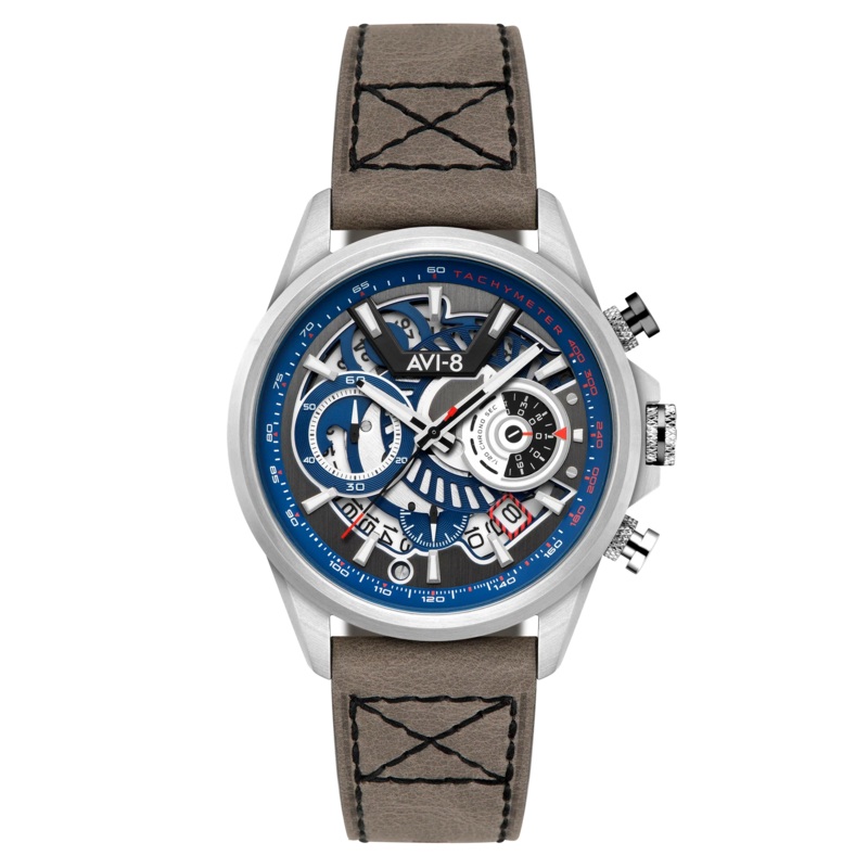 AVI-8 Hawker Harrier Matador Chronograph Slate Blue Watch AV-4125-03