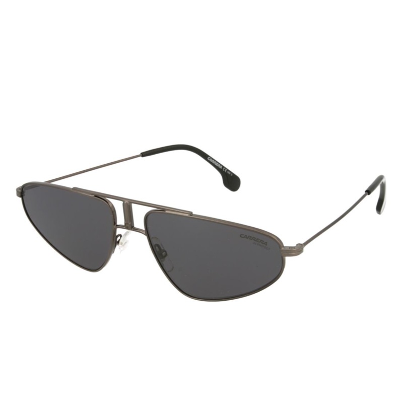 Carrera Unisex Sunglasses Angular Pilot Gunmetal/ Grey 1021/S V81