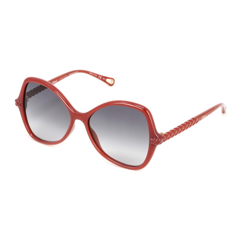 Chlo Women’s Sunglasses Billie Oversized Butterfly Orange CH0001S-004 56
