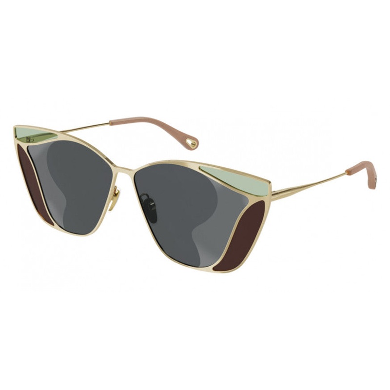 Chlo Women’s Sunglasses Gemma Geometric Grey CH0049S-002 59