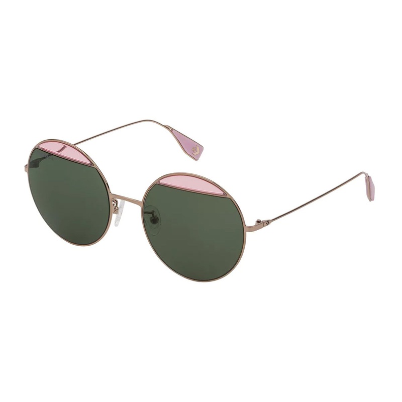 Converse Women’s Sunglasses Round Bronze and Green Lenses SCO147 08FE