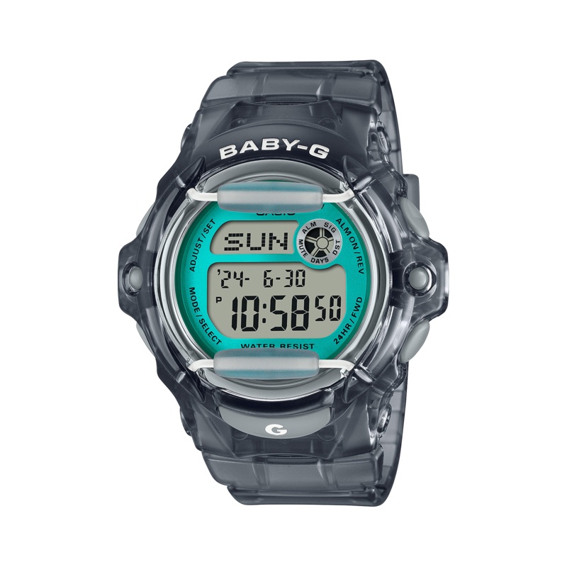 Baby-G Watch with Digital Display and 200M Water Resistance BG169U-8B