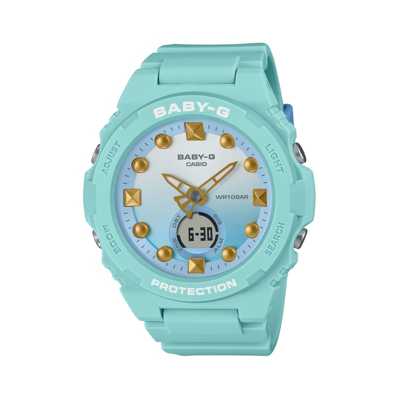 BABY-G Blue Resin Band Womens Watch BGA320-3A