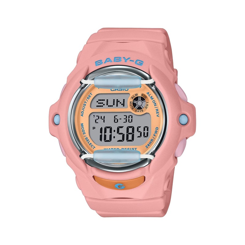 BABY-G Pink Resin Band Womens Watch BG169PB-4D
