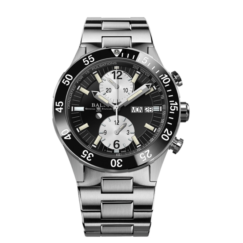 Ball Roadmaster Rescue Chronograph (42mm) DC3030C-S-BKWH