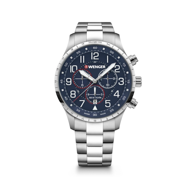 Wenger Attitude Retro Inspired Chrono 01.1543.118