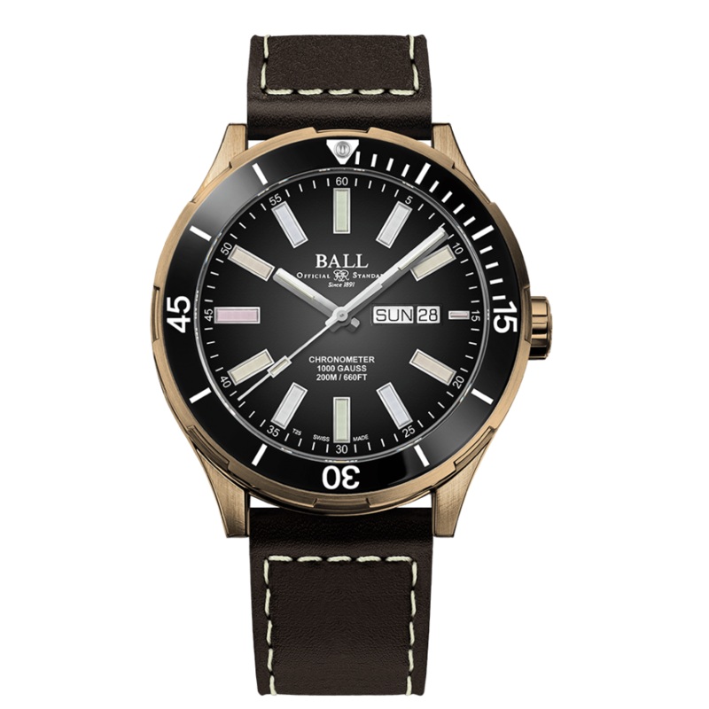 Ball Roadmaster Marvelight Bronze (42mm) DM3070B-L3CJ-BKR