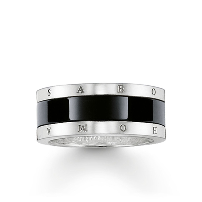 Thomas Sabo Band Ring “Ceramic”
