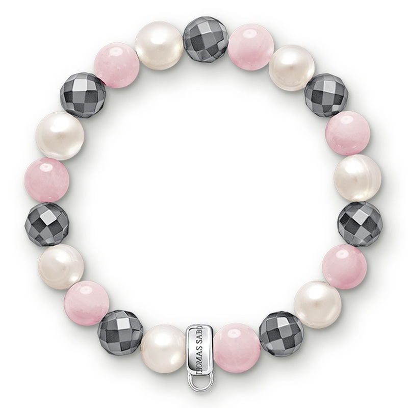 Thomas Sabo Charm Bracelet “Pink, White, Grey”