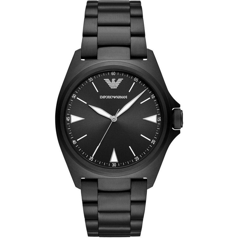 Armani Men’s Sleek Black Watch 40mm Dial Water Resistant AR11257