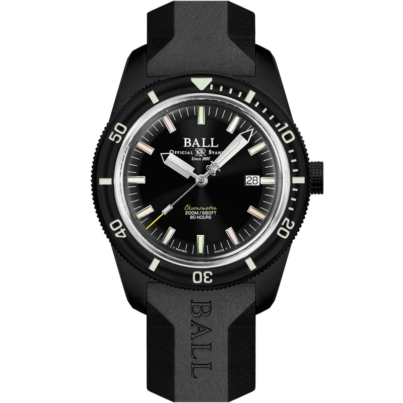 Ball Engineer II Skindiver Heritage Manufacture Chronometer DD3208B-P2C-BKR