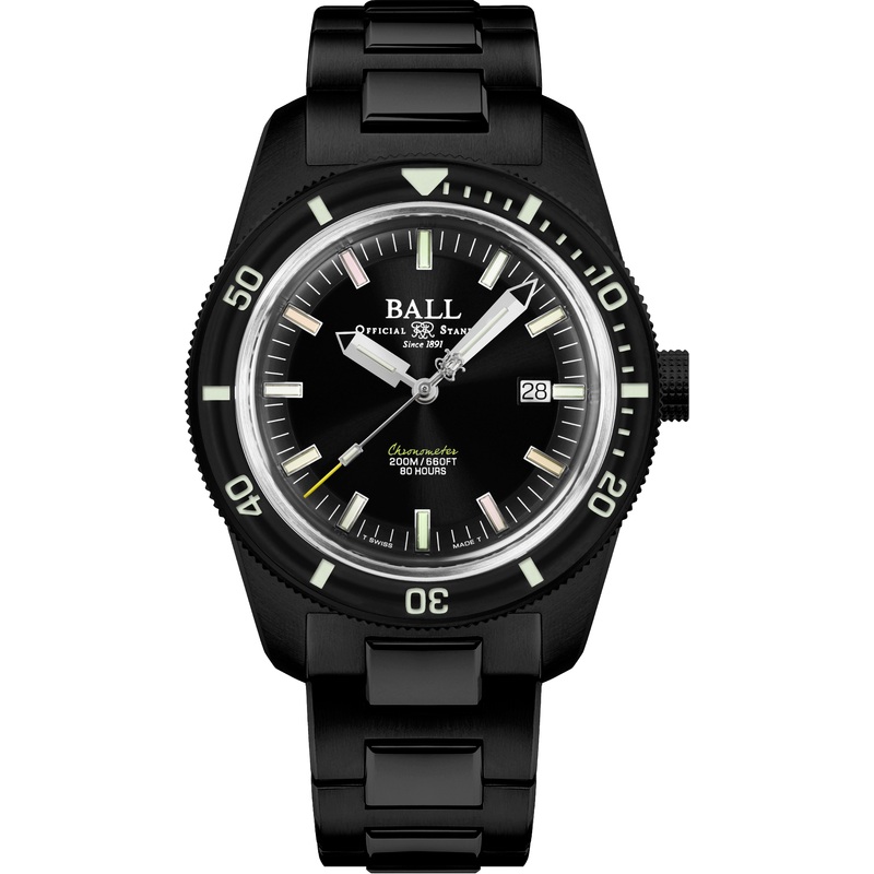 Ball Engineer II Skindiver Heritage Manufacture Chronometer DD3208B-S2C-BKR