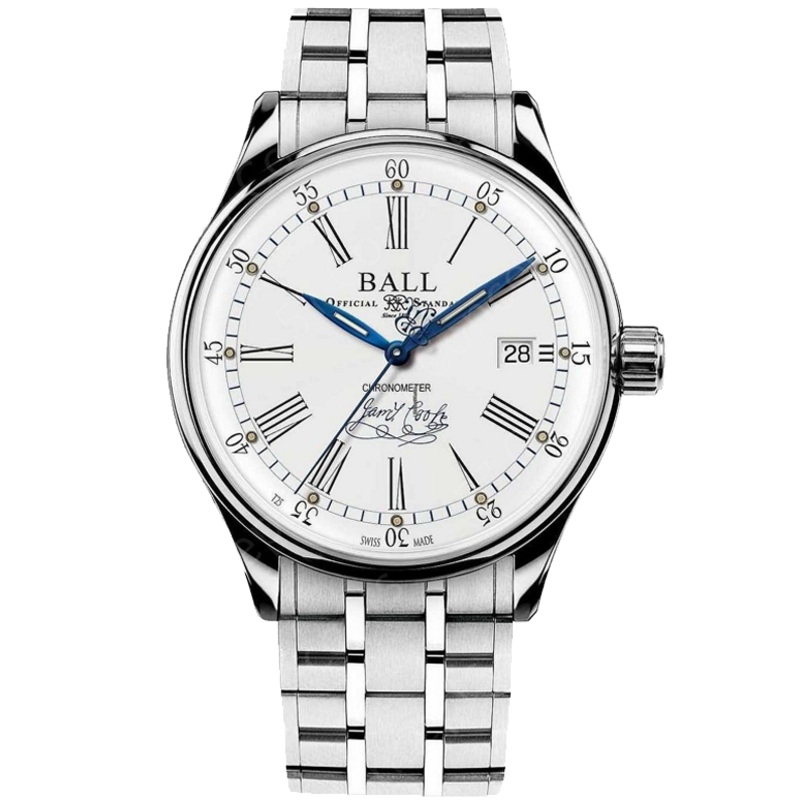 Ball Trainmaster Endeavour James Cook Men’s Watch NM3288D-S2CJ-WH