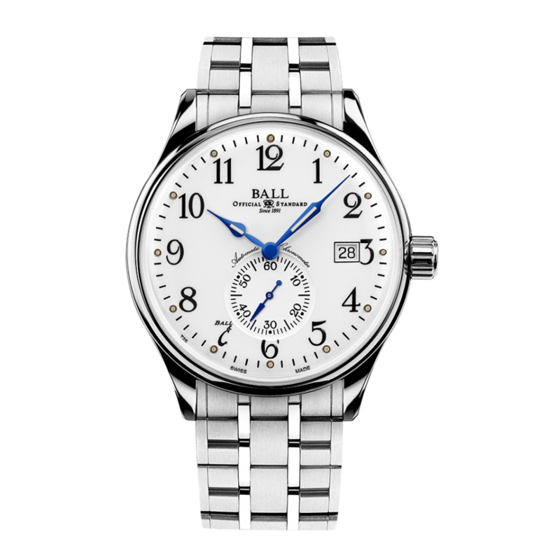 Ball Trainmaster Standard Time COSC NM3888D-S1CJ-WH