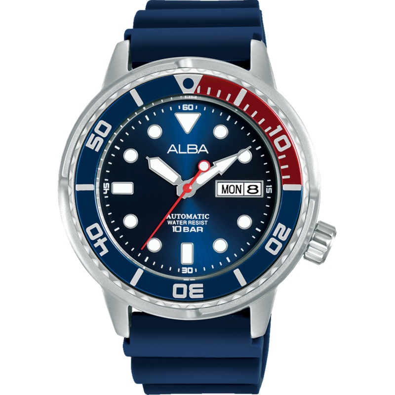 Alba Automatic Blue Dial Two-Tone Mens Watch AL4251X1
