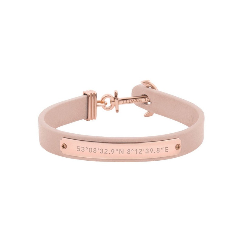 Paul Hewitt Signum Female Coordinates Rose Gold / Nude Bracelet – XS