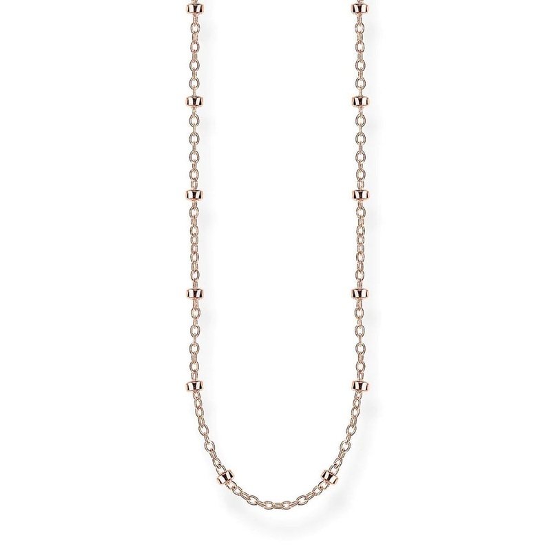 Thomas Sabo Rose Gold Plated Fine Ball Chain TKE1890R70