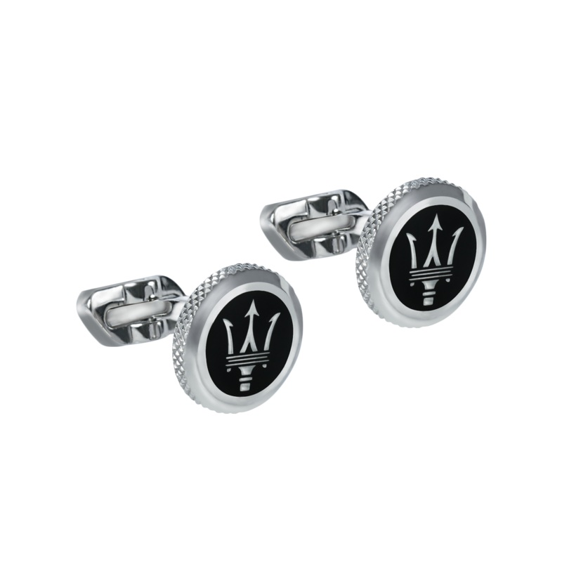 Maserati Jewels Black Cufflinks