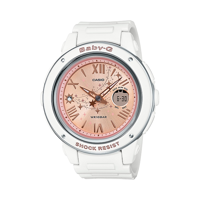 Baby-G Bright Shooting Stars Style Shining Crystal Watch BGA-150ST-7A