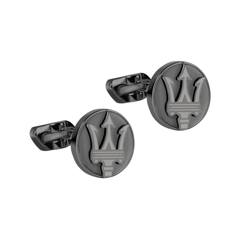 Maserati Hematite Gunmetal Cufflinks