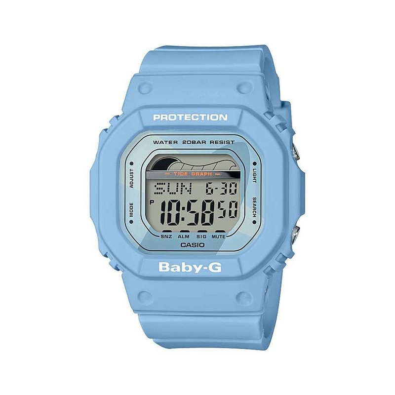 Baby-G G-Lide Tide Baby Blue Watch BLX560-2D