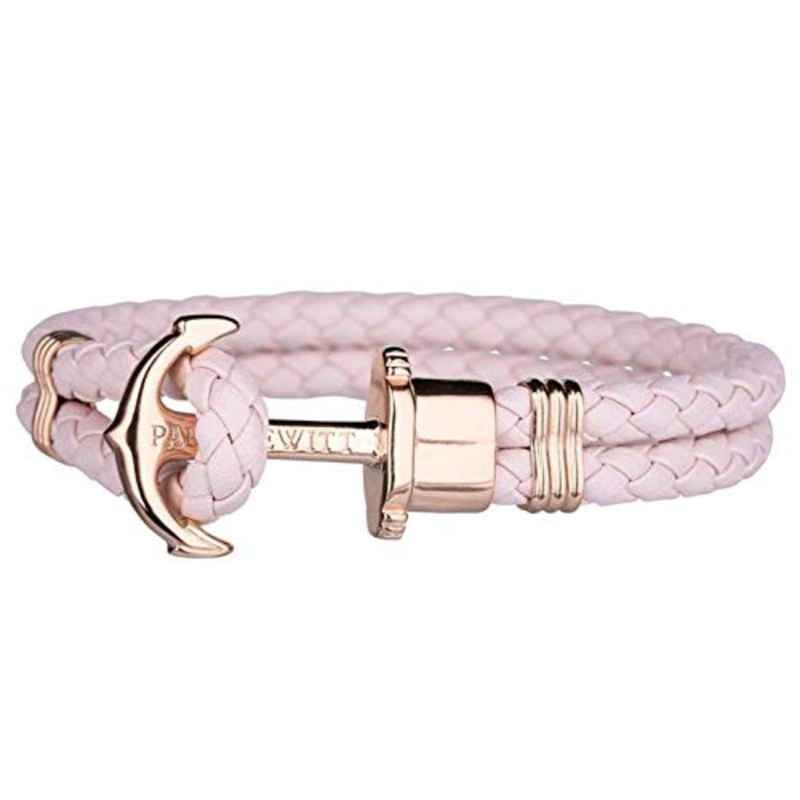Paul Hewitt Phrep Leather Rose Gold / Pink Rose Bracelet – XL